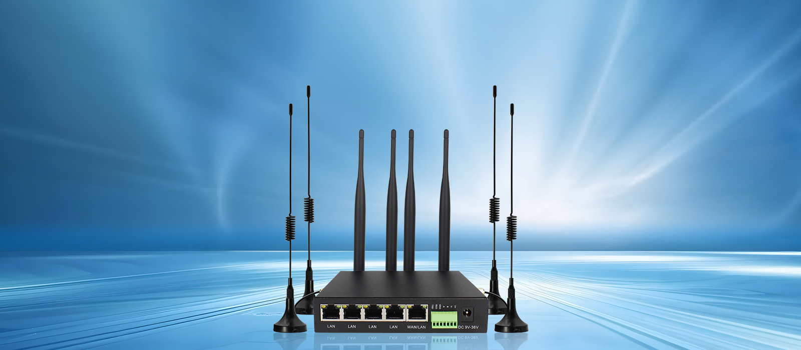 工业路由器5g wifi在路口监控中的应用