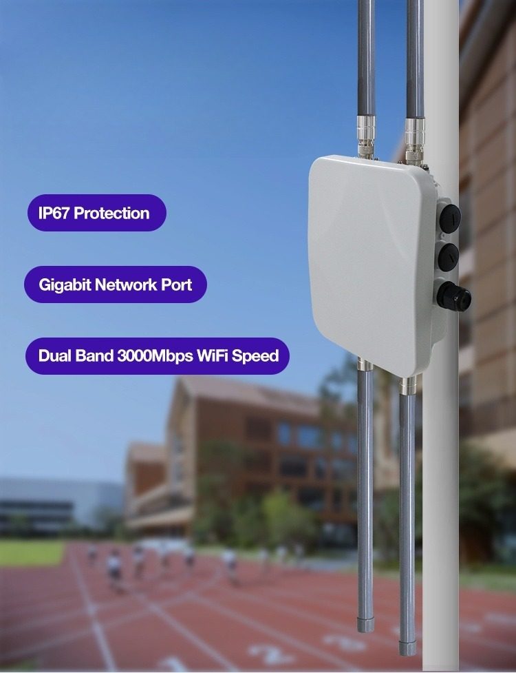 Outdoor WiFi6 high-power wireless AP